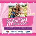 Ganadores Escaneá y Ganá: Feliz Día Mamá 2026